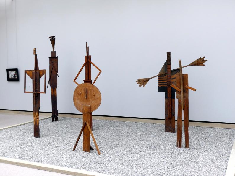 Pablo Picasso (1897–1972), Die Badenden, Stuttgart, Staatsgalerie, Internationale Malerei und Skulptur 4, 1956, Bild 3/5