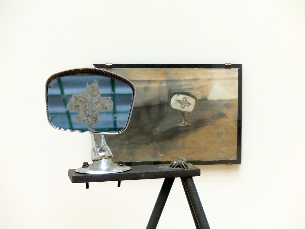 Joseph Beuys (1948–1985), Dernier espace avec introspecteur (Letzter Raum mit Introspekteur), Stuttgart, Staatsgalerie, Internationale Malerei und Skulptur 11, 1964, Bild 3/6