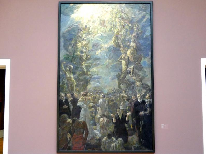 Max Beckmann (1905–1950), Auferstehung, Stuttgart, Staatsgalerie, Europäische Malerei und Skulptur 4, 1908–1909