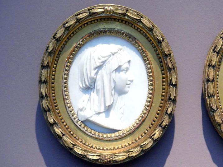 Philipp Jakob Scheffauer (1794–1806), Idealer weiblicher Bildniskopf, Stuttgart, Staatsgalerie, Europäische Malerei und Skulptur 10, 1800