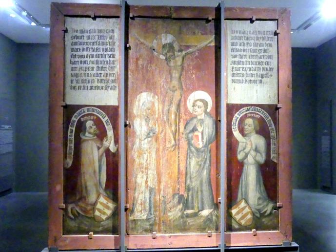 Mühlhausener Altar, Mühlhausen am Neckar, Veitskapelle, jetzt Stuttgart, Staatsgalerie, Altdeutsche Malerei 1, 1385, Bild 2/4