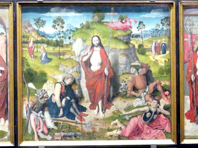 Meister des Ehninger Altars (1481), Ehninger Altar, Stuttgart, Staatsgalerie, Altdeutsche Malerei 2, vor 1482, Bild 3/5