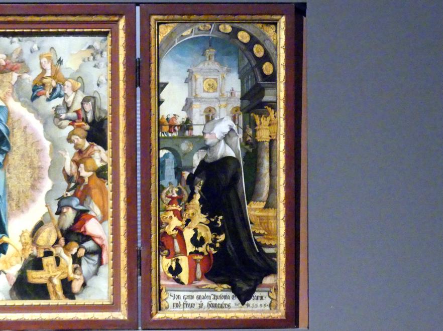 Meister von Meßkirch (1525–1540), Wildensteiner Altar, Meßkirch, Schloss Meßkirch, jetzt Stuttgart, Staatsgalerie, Altdeutsche Malerei 5, 1536, Bild 4/11
