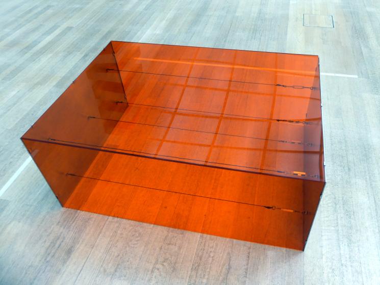 Donald Judd (1965–1968), Untitled - Ohne Titel, Stuttgart, Staatsgalerie, Internationale Malerei, Skulptur und Gegenwartskunst 1, 1966, Bild 5/6
