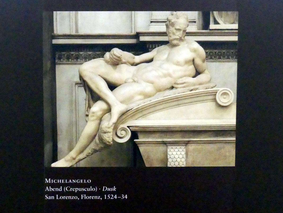 Giovanni da Bologna (Giambologna) (1556–1608), Abend (Crepusculo), Dresden, Gemäldegalerie Alte Meister, 1. OG: Skulpturen 15.-18. Jahrhundert, um 1555–1558, Bild 2/3