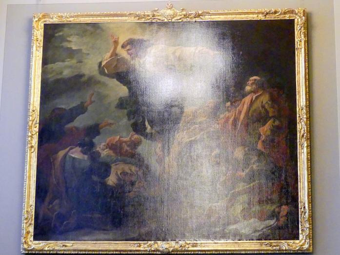 Sebastiano Ricci (1692–1733), Christi Himmelfahrt, Dresden, Gemäldegalerie Alte Meister, Treppenhaus, 1702