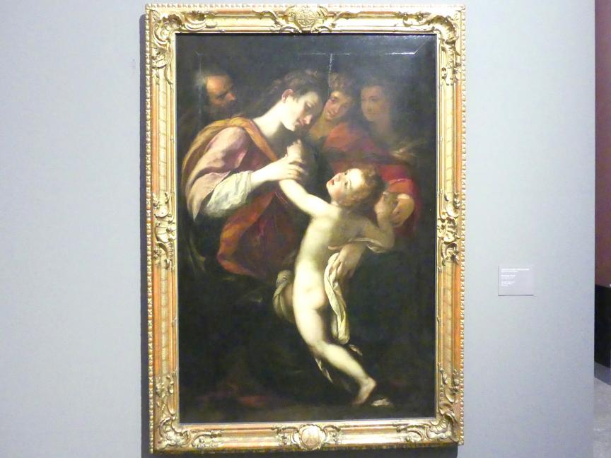 Giulio Cesare Procaccini (1611–1621): Die Heilige Familie, Undatiert