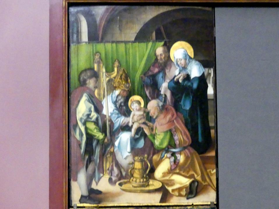 Albrecht Dürer (1490–1526), Die Sieben Schmerzen der Maria, Dresden, Gemäldegalerie Alte Meister, EG: Altäre und Andachtsbilder, 1495–1496, Bild 2/8