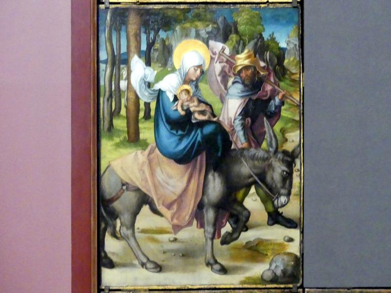 Albrecht Dürer (1490–1526), Die Sieben Schmerzen der Maria, Dresden, Gemäldegalerie Alte Meister, EG: Altäre und Andachtsbilder, 1495–1496, Bild 3/8