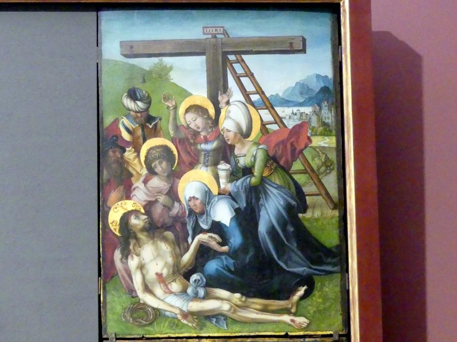 Albrecht Dürer (1490–1526), Die Sieben Schmerzen der Maria, Dresden, Gemäldegalerie Alte Meister, EG: Altäre und Andachtsbilder, 1495–1496, Bild 8/8