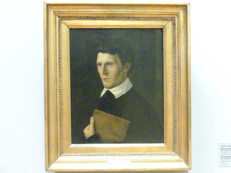 Friedrich von Olivier (1820–1830): Bildnis des jungen Julius Schnorr von Carolsfeld, 1820