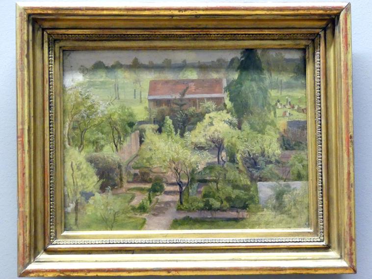 Christian Friedrich Gille (1831–1867): Garten, um 1835