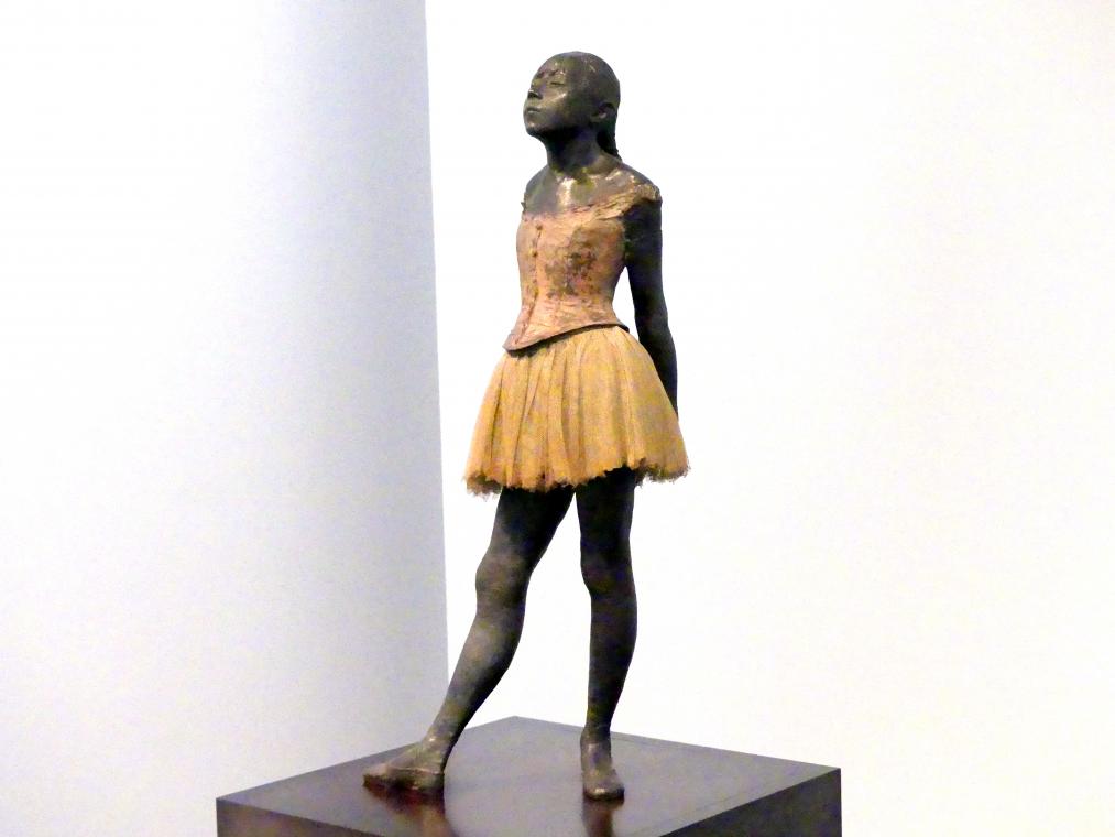 Edgar Degas (1855–1909), Vierzehnjährige Tänzerin, Dresden, Albertinum, Galerie Neue Meister, 2. Obergeschoss, Saal 10, um 1880, Bild 2/7