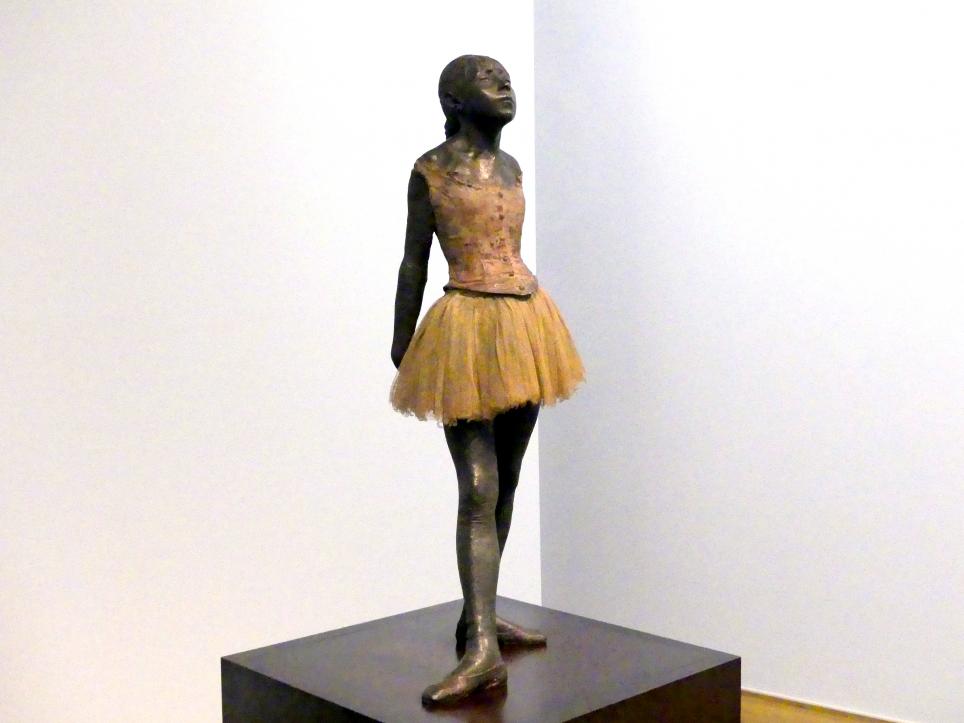 Edgar Degas (1855–1909), Vierzehnjährige Tänzerin, Dresden, Albertinum, Galerie Neue Meister, 2. Obergeschoss, Saal 10, um 1880, Bild 3/7