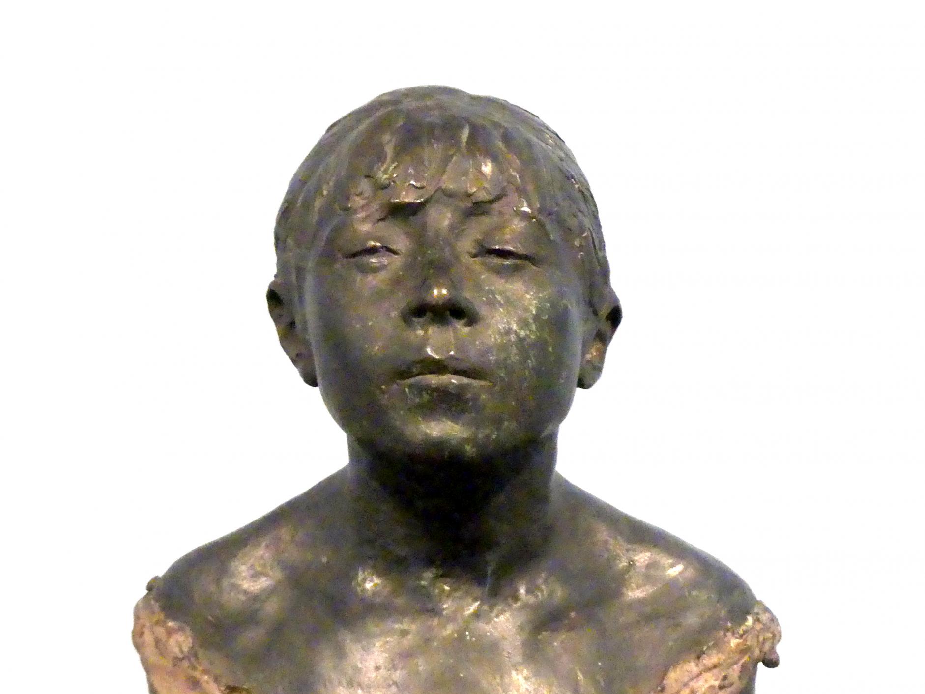 Edgar Degas (1855–1909), Vierzehnjährige Tänzerin, Dresden, Albertinum, Galerie Neue Meister, 2. Obergeschoss, Saal 10, um 1880, Bild 4/7