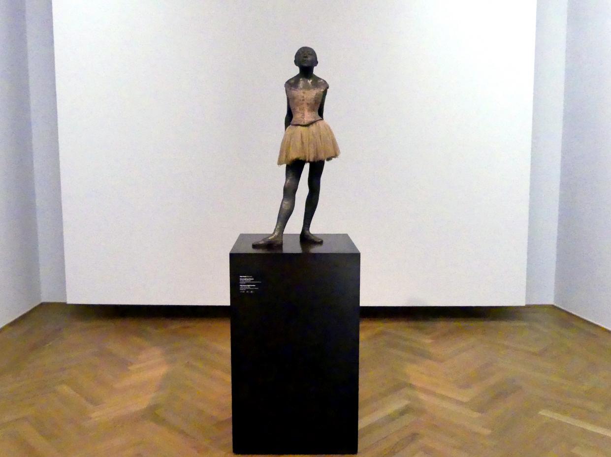 Edgar Degas (1855–1909), Vierzehnjährige Tänzerin, Dresden, Albertinum, Galerie Neue Meister, 2. Obergeschoss, Saal 10, um 1880, Bild 5/7