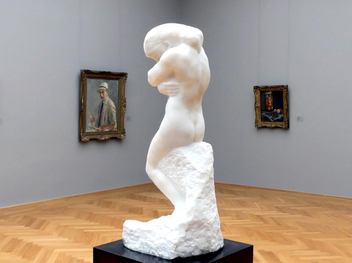 Auguste Rodin (1863–1917), Eva, Dresden, Albertinum, Galerie Neue Meister, 2. Obergeschoss, Saal 11, um 1881, Bild 4/9