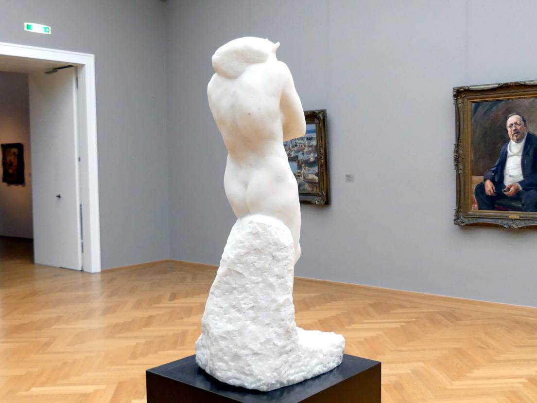 Auguste Rodin (1863–1917), Eva, Dresden, Albertinum, Galerie Neue Meister, 2. Obergeschoss, Saal 11, um 1881, Bild 6/9