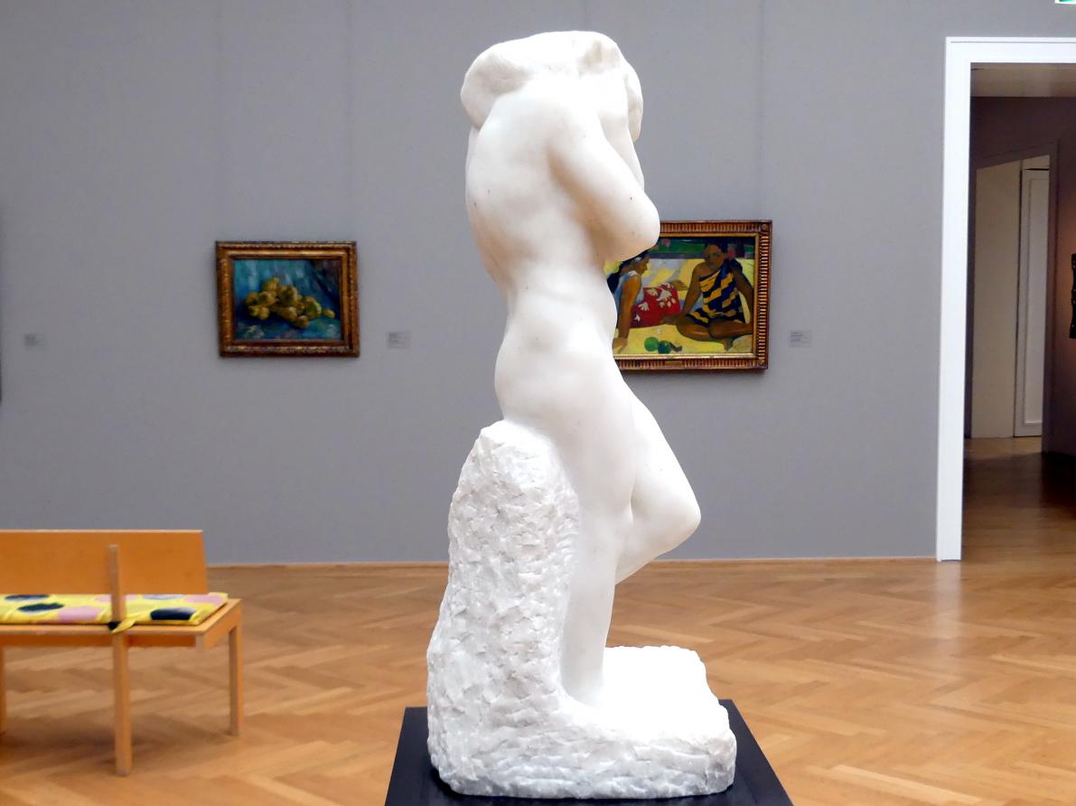 Auguste Rodin (1863–1917), Eva, Dresden, Albertinum, Galerie Neue Meister, 2. Obergeschoss, Saal 11, um 1881, Bild 7/9