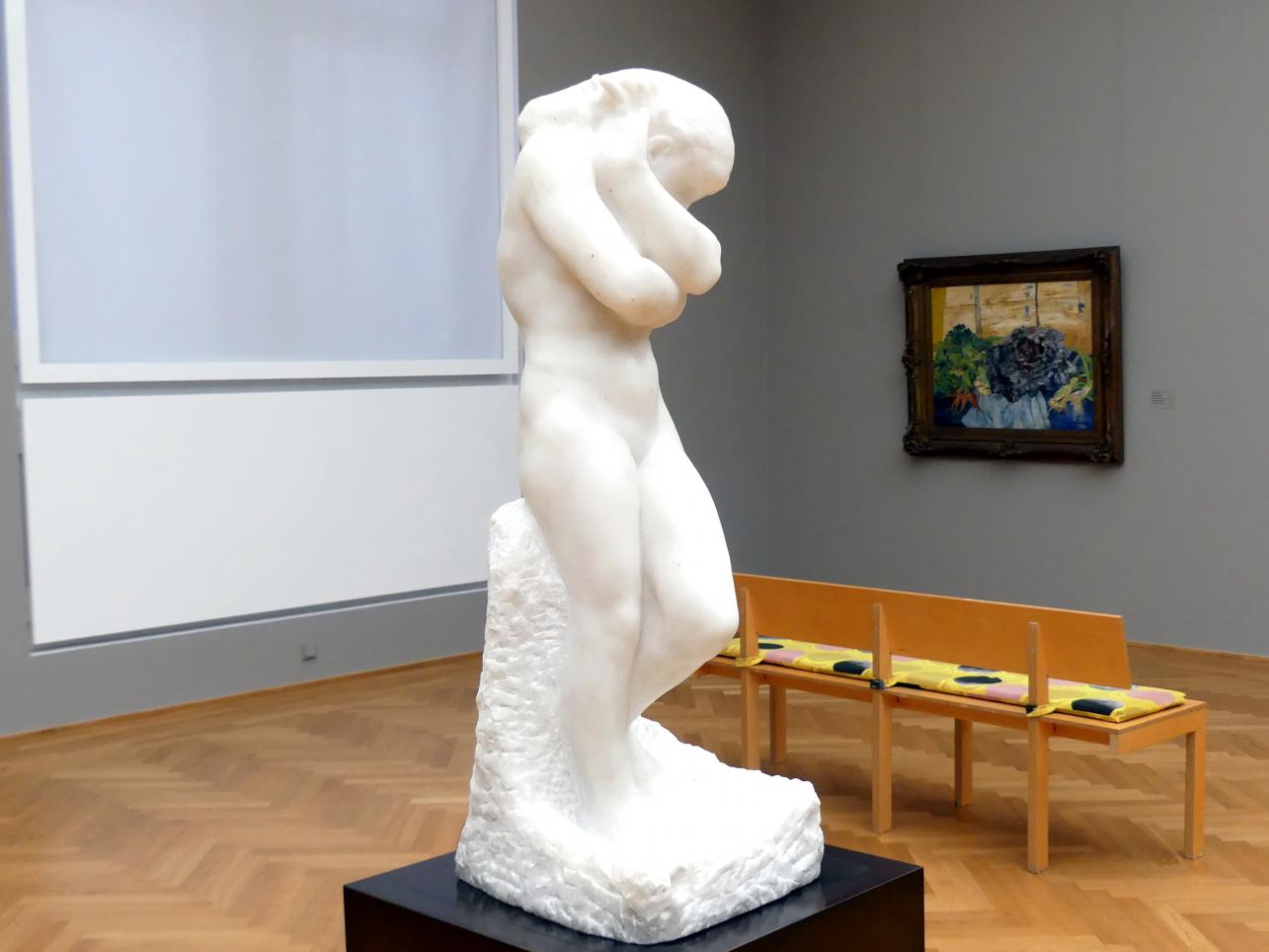 Auguste Rodin (1863–1917), Eva, Dresden, Albertinum, Galerie Neue Meister, 2. Obergeschoss, Saal 11, um 1881, Bild 8/9