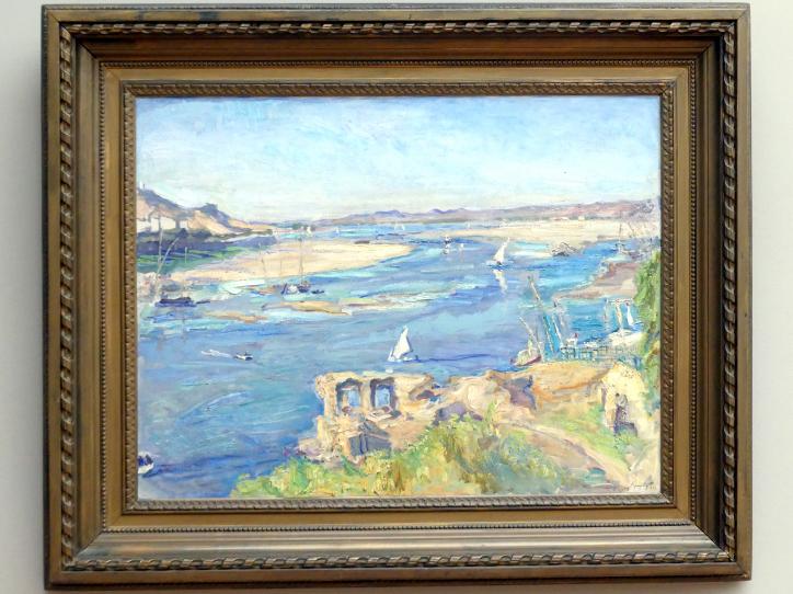 Max Slevogt (1886 - 1931): Der Nil bei Assuan
, 1914