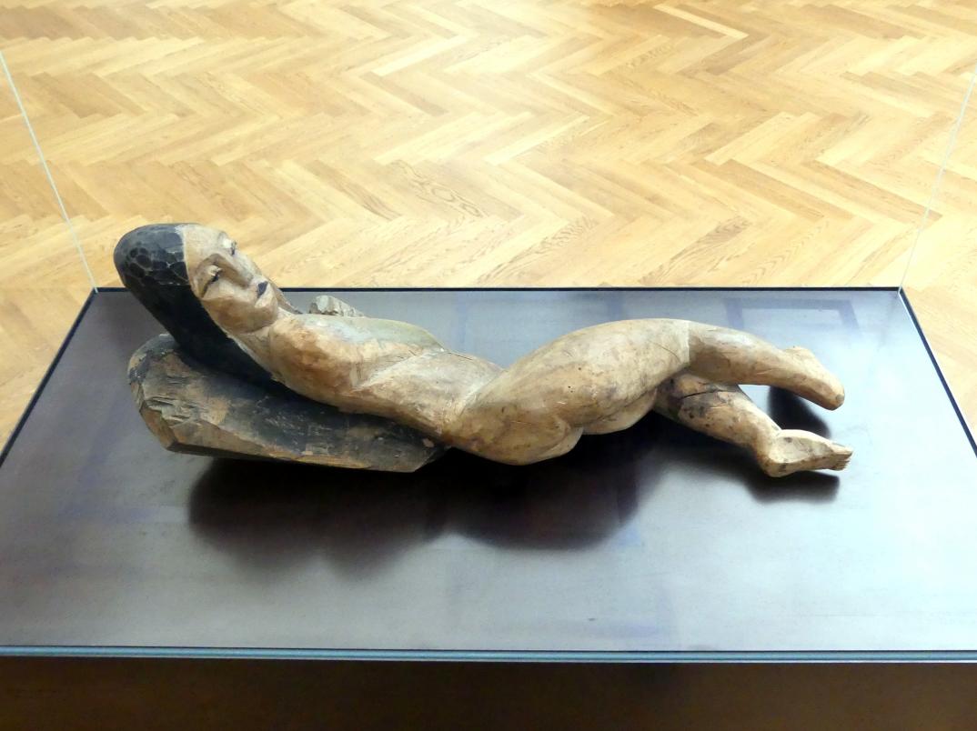 Ernst Ludwig Kirchner (1904–1933), Liegende, Dresden, Albertinum, Galerie Neue Meister, 2. Obergeschoss, Saal 13, 1911–1912, Bild 3/5