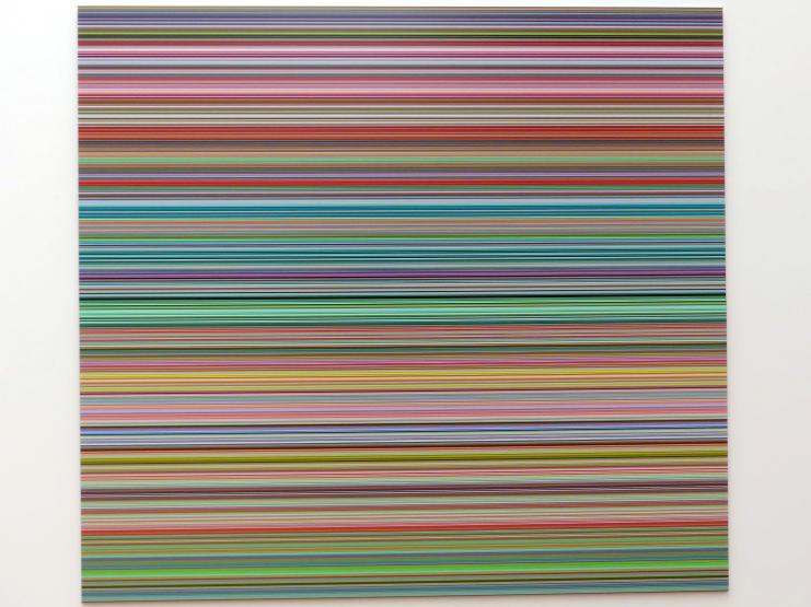 Gerhard Richter (1963–2020), Strip (927-9), Dresden, Albertinum, Galerie Neue Meister, 2. Obergeschoss, Saal 20, 2012