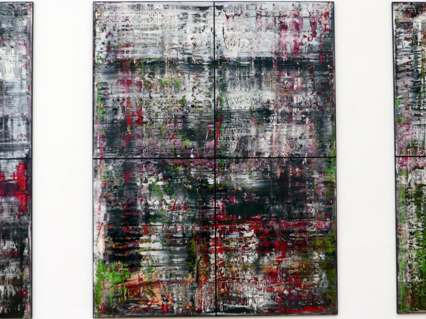 Gerhard Richter (1963–2020), BIRKENAU (937a/1-4), Dresden, Albertinum, Galerie Neue Meister, 2. Obergeschoss, Saal 21, 2014–2015, Bild 4/6