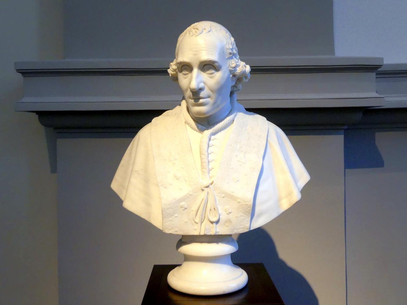 Antonio Canova (1794–1816), Papst Pius VII., Dresden, Albertinum, Galerie Neue Meister, 1. Obergeschoss, Mosaiksaal, 1805, Bild 1/2