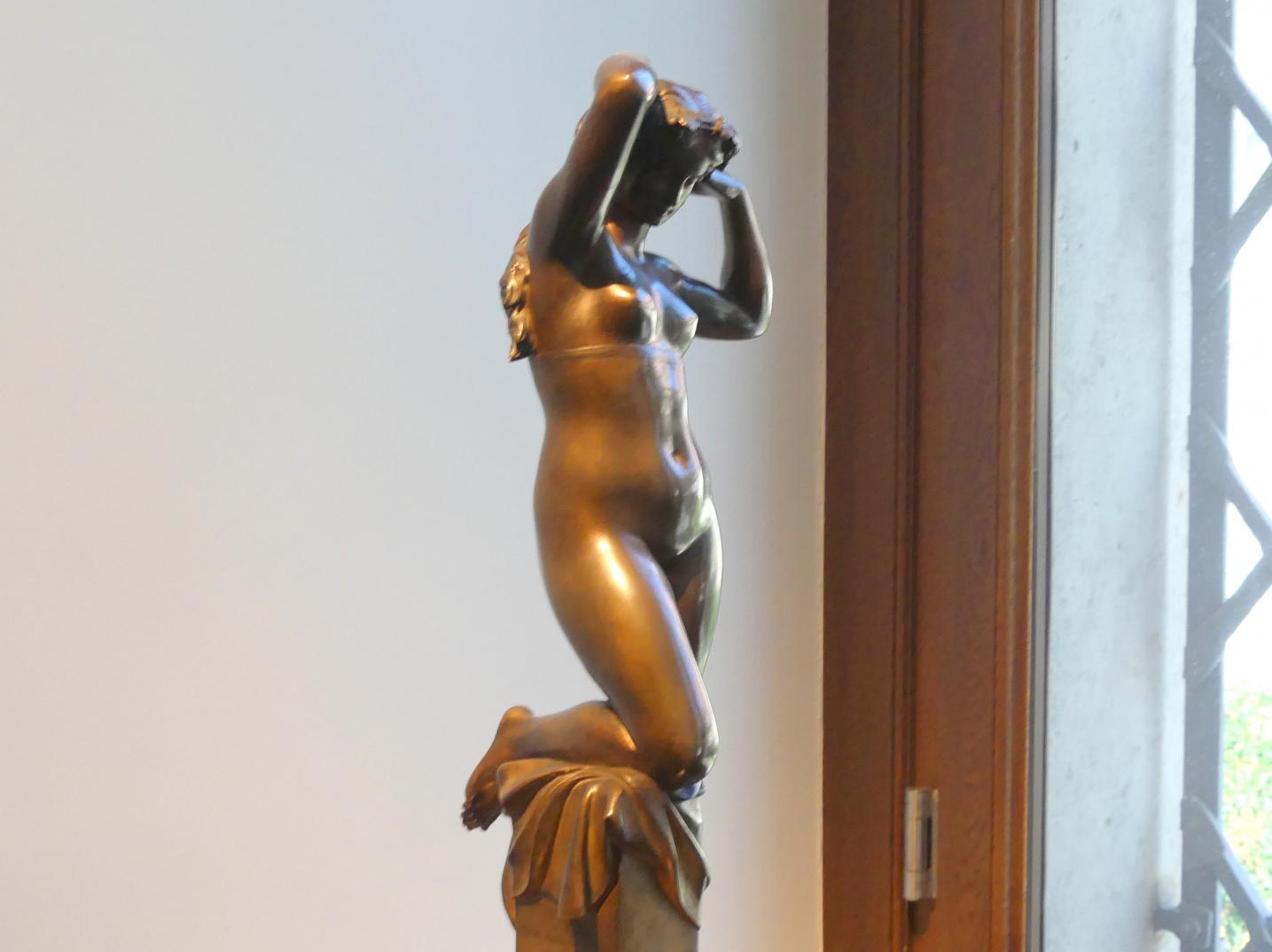 Ernst Julius Hähnel (1858–1886), Bacchantin, Dresden, Albertinum, Galerie Neue Meister, 1. Obergeschoss, Mosaiksaal, 1877, Bild 2/4