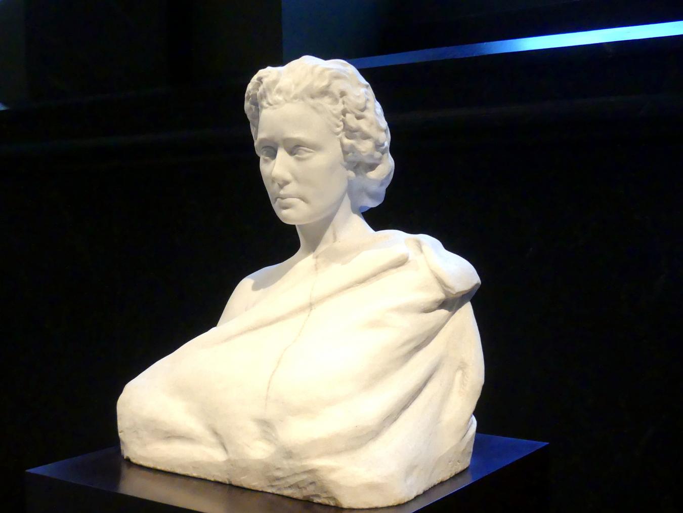 Georg Kolbe (1898–1929), Benjamine van de Meer de Walcheren, Dresden, Albertinum, Galerie Neue Meister, 1. Obergeschoss, Klingersaal, 1903, Bild 2/4