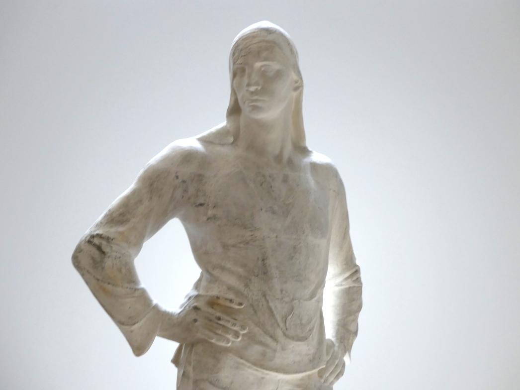 Constantin Meunier (1884–1897), Der Lastträger, Dresden, Albertinum, Galerie Neue Meister, Erdgeschoss, Skulpturenhalle, 1893, Bild 2/3