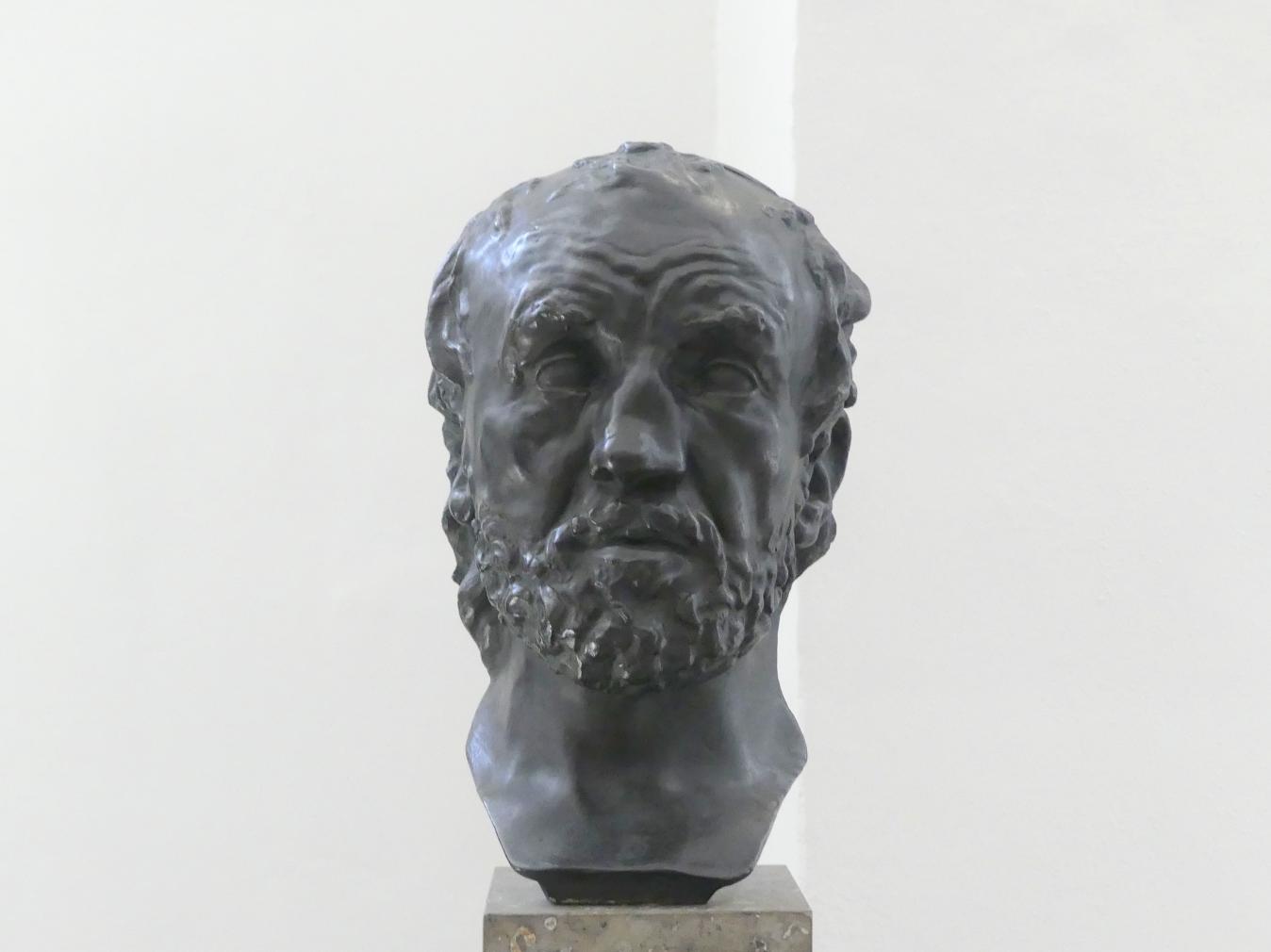 Auguste Rodin (1863–1917): Mann mit gebrochener Nase, 1863–1864