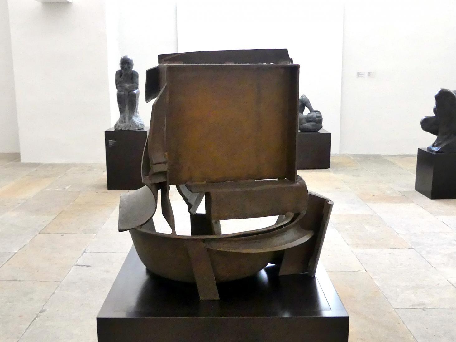 Anthony Caro (1975–2010), Half Nelson, Dresden, Albertinum, Galerie Neue Meister, Erdgeschoss, Skulpturenhalle, 1981, Bild 2/4