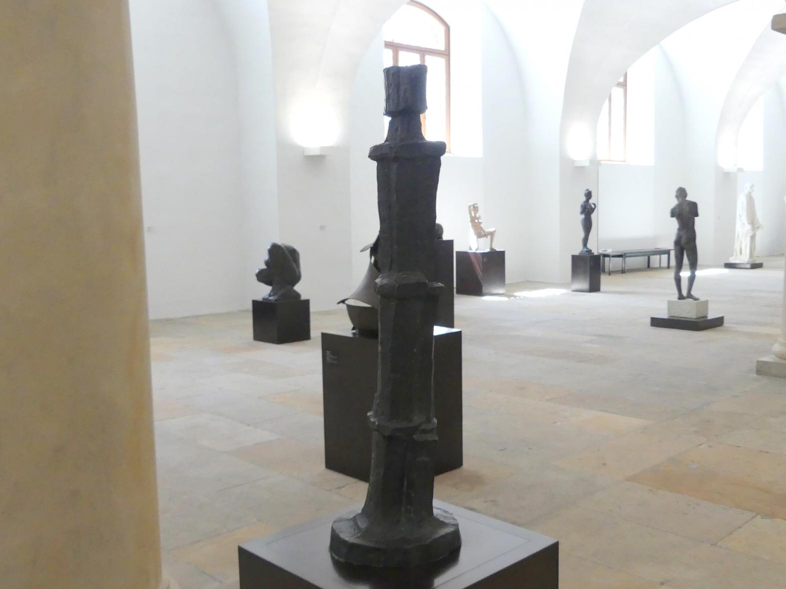 Fritz Wotruba (1958), Figur, Dresden, Albertinum, Galerie Neue Meister, Erdgeschoss, Skulpturenhalle, 1958, Bild 2/4