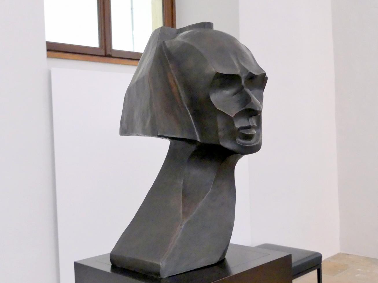 William Wauer (1917–1921), Herwarth Walden, Dresden, Albertinum, Galerie Neue Meister, Erdgeschoss, Skulpturenhalle, 1917, Bild 2/5