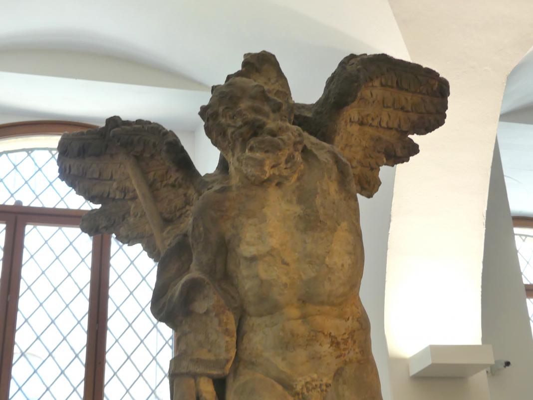 Balthasar Permoser (1676–1728), Chronos, Dresden, Albertinum, Galerie Neue Meister, Vestibül, um 1695, Bild 3/5
