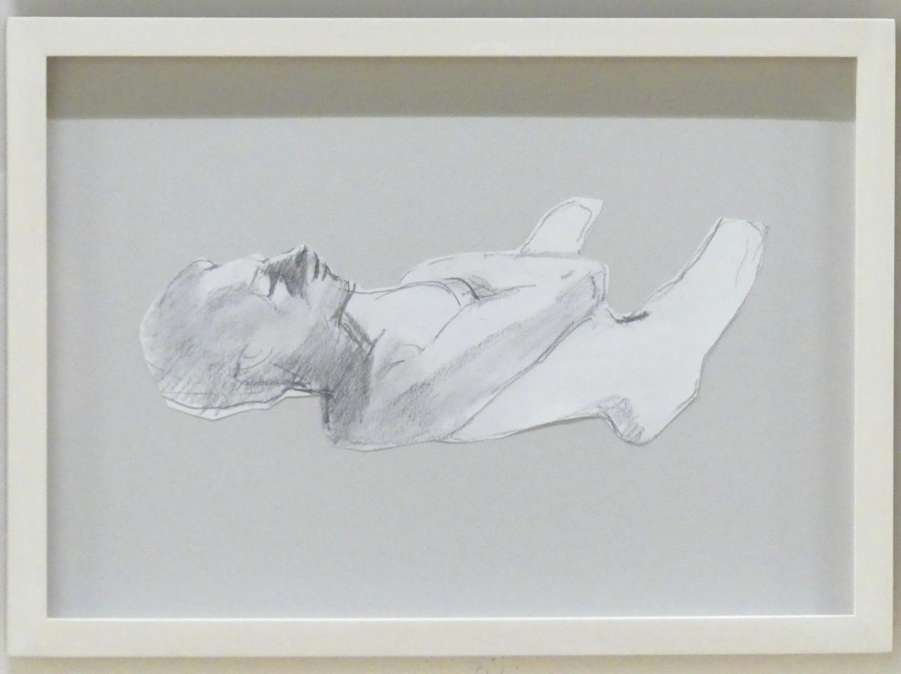 Maria Lassnig (1945–2011), Ohne Titel, München, Lenbachhaus, Kunstbau, Ausstellung "BODY CHECK" vom 21.05.-15.09.2019, um 2006, Bild 9/12