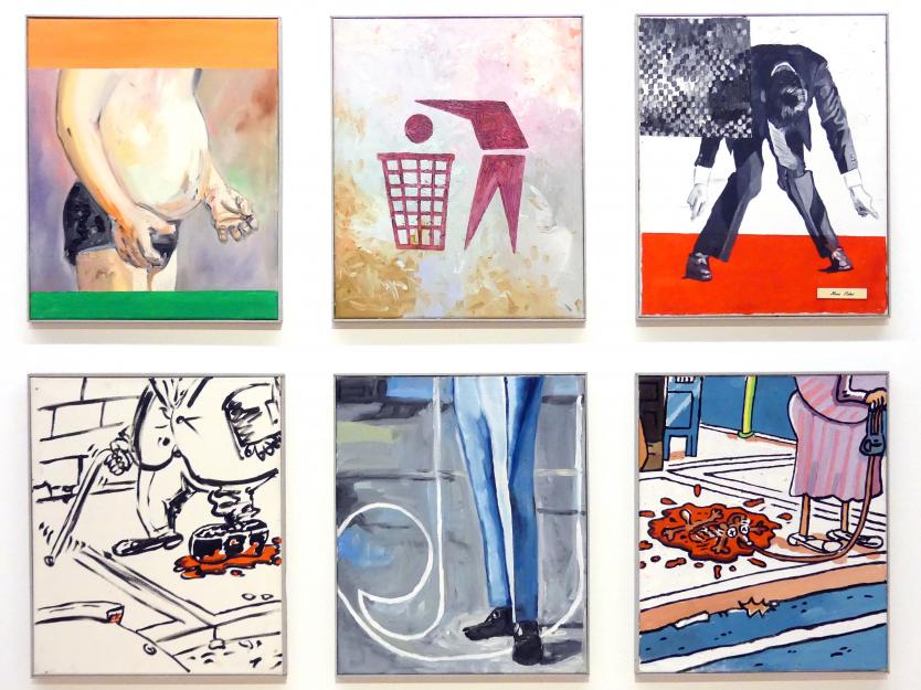 Martin Kippenberger (1984–1996), Mann wie Loch, München, Lenbachhaus, Kunstbau, Ausstellung "BODY CHECK" vom 21.05.-15.09.2019, Undatiert, Bild 2/3