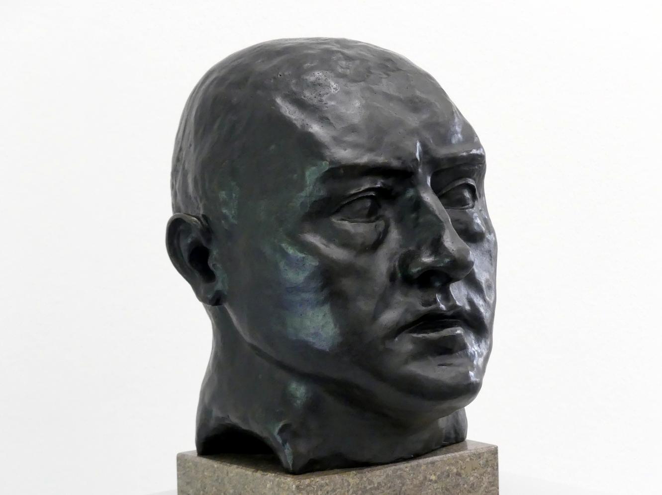 Max Beckmann (1905–1950), Selbstbildnis, München, Pinakothek der Moderne, Saal 4, 1936, Bild 2/5