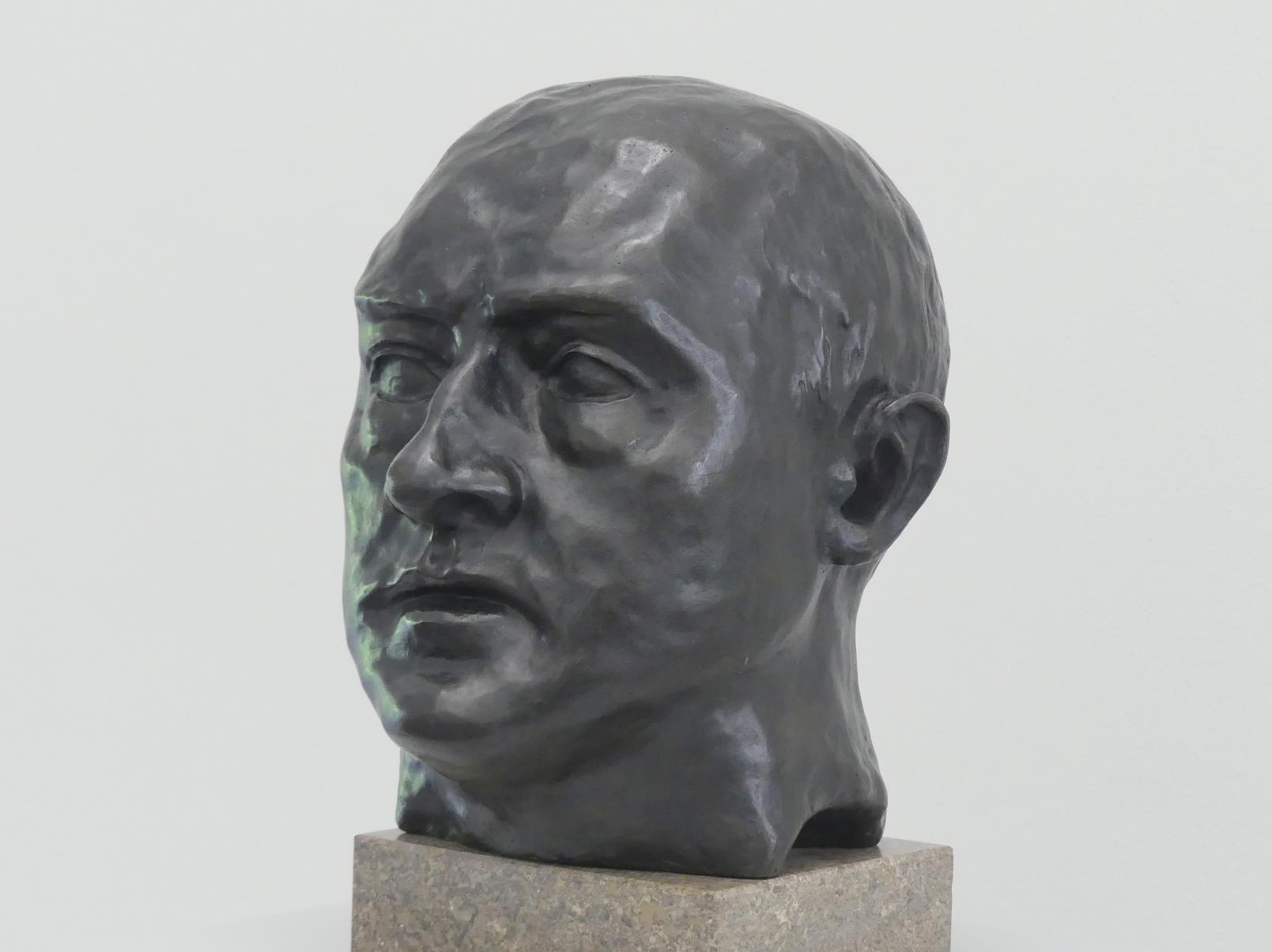 Max Beckmann (1905–1950), Selbstbildnis, München, Pinakothek der Moderne, Saal 4, 1936, Bild 3/5