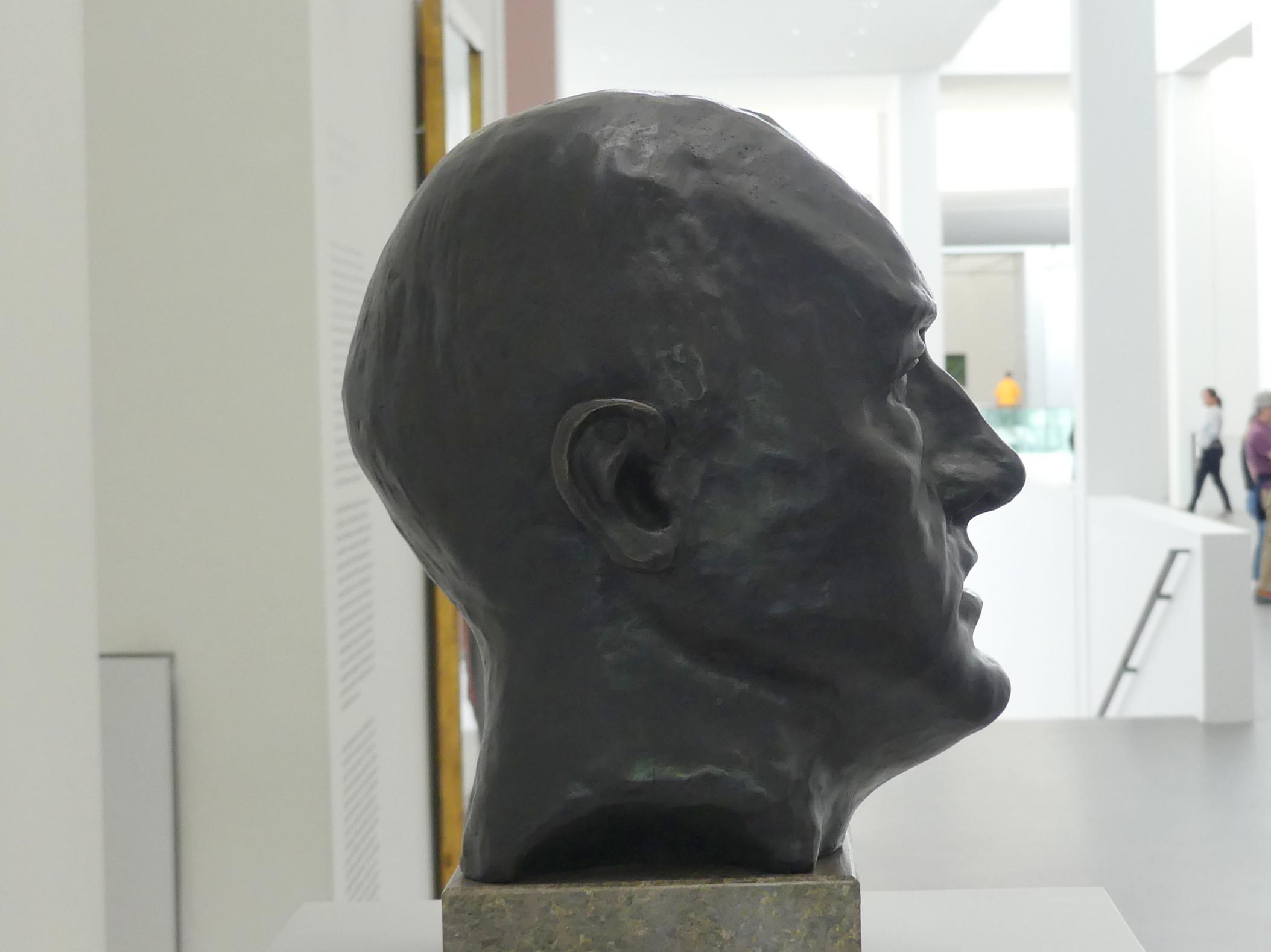 Max Beckmann (1905–1950), Selbstbildnis, München, Pinakothek der Moderne, Saal 4, 1936, Bild 4/5