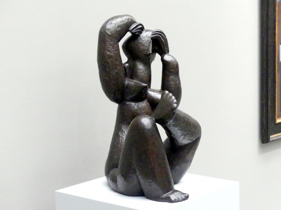 Henri Laurens (1915–1947), La Négresse - Die Negerin, München, Pinakothek der Moderne, Saal 6, 1934, Bild 4/5