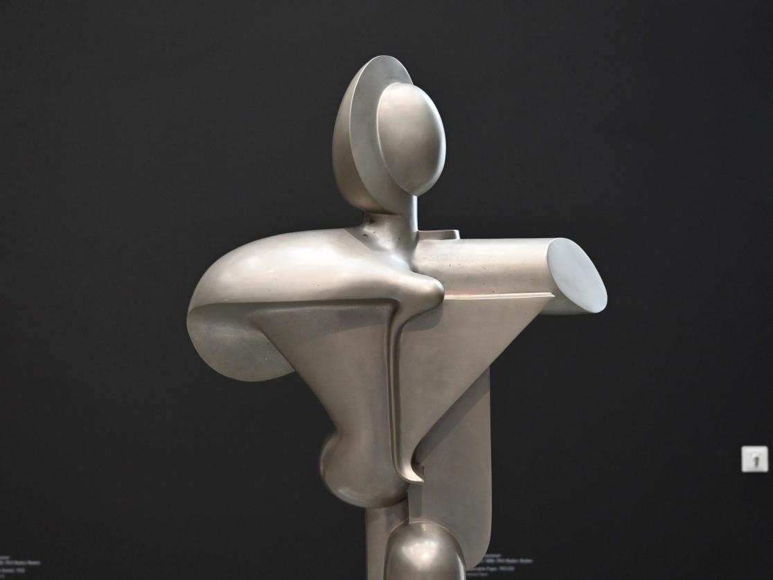 Oskar Schlemmer (1919–1937), Abstrakte Figur, München, Pinakothek der Moderne, Saal 11, 1921–1923, Bild 4/5