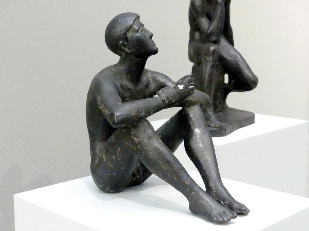 Hermann Blumenthal (1934–1939), Sitzender aufschauend (Sterngucker), München, Pinakothek der Moderne, Saal 13, 1936, Bild 3/5