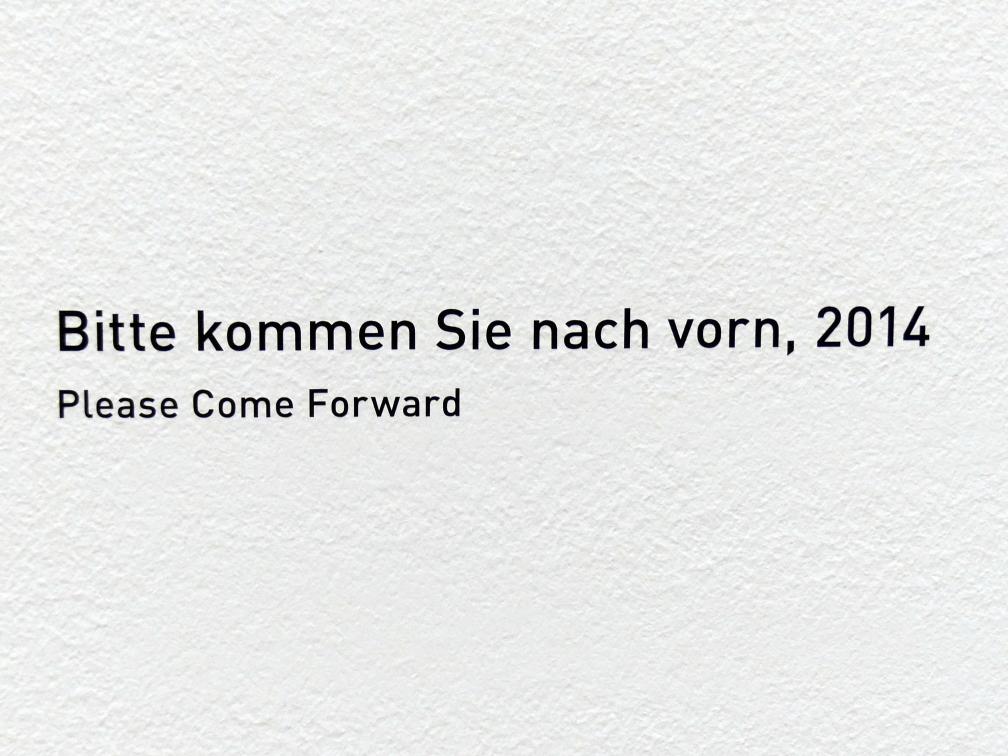 Georg Baselitz (1962–2019), Bitte kommen Sie nach vorn, München, Pinakothek der Moderne, Saal 14, 2014, Bild 2/2