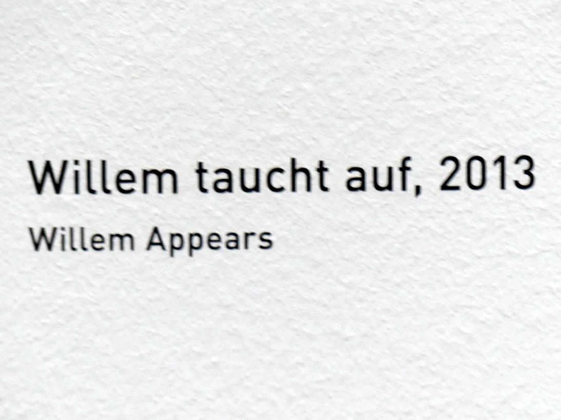 Georg Baselitz (1962–2019), Willem taucht auf, München, Pinakothek der Moderne, Saal 14, 2013, Bild 2/2