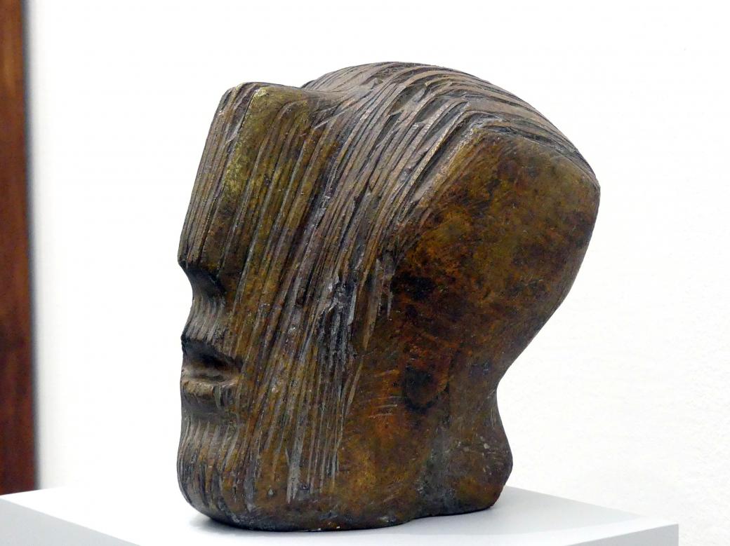 Karl Hartung (1950–1966), Kopf, München, Pinakothek der Moderne, Saal 15, um 1958, Bild 2/5