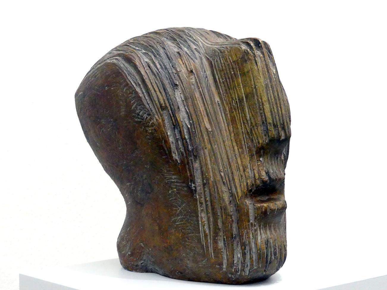 Karl Hartung (1950–1966), Kopf, München, Pinakothek der Moderne, Saal 15, um 1958, Bild 3/5