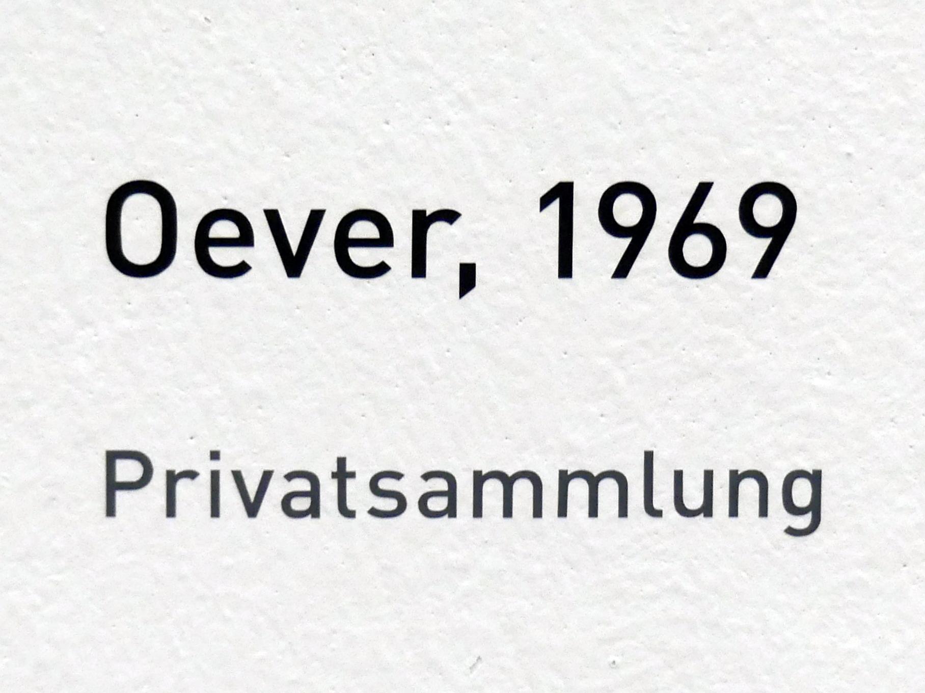 Raoul De Keyser (1964–2012), Oever - Ufer, München, Pinakothek der Moderne, Ausstellung "Raoul De Keyser – Œuvre" vom 05.04.-08.09.2019, Saal 21, 1969, Bild 2/2